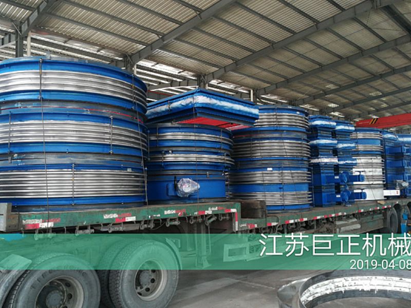 擋板門/非金屬膨脹節(jié)完工，準(zhǔn)備發(fā)往山東客戶